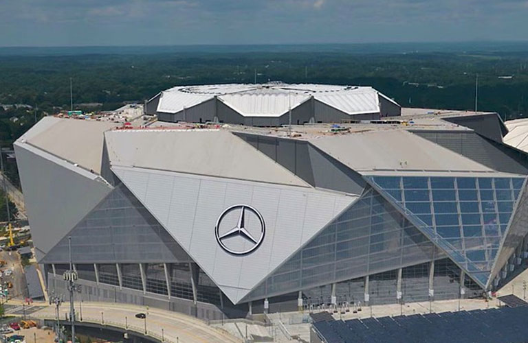 Mercedes-Benz Stadium Fly-Through: Watch It - SGR Law