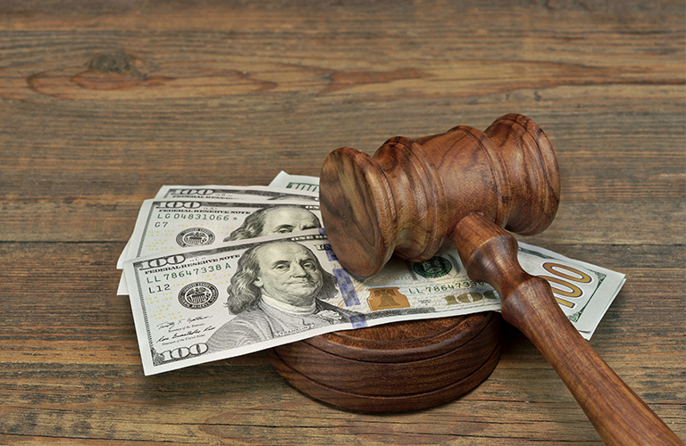 Gavel and Money