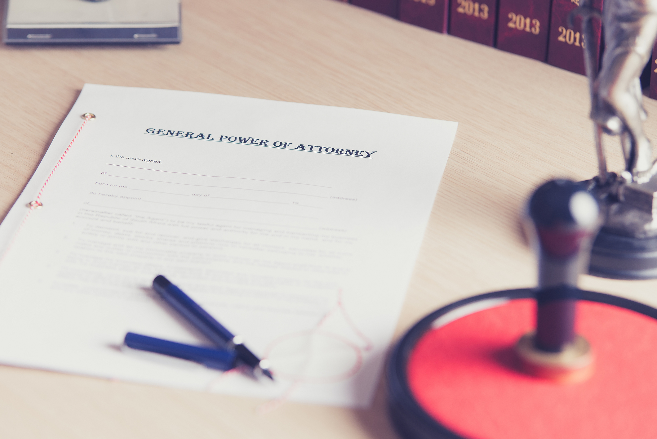 Power of Attorney Paperwork