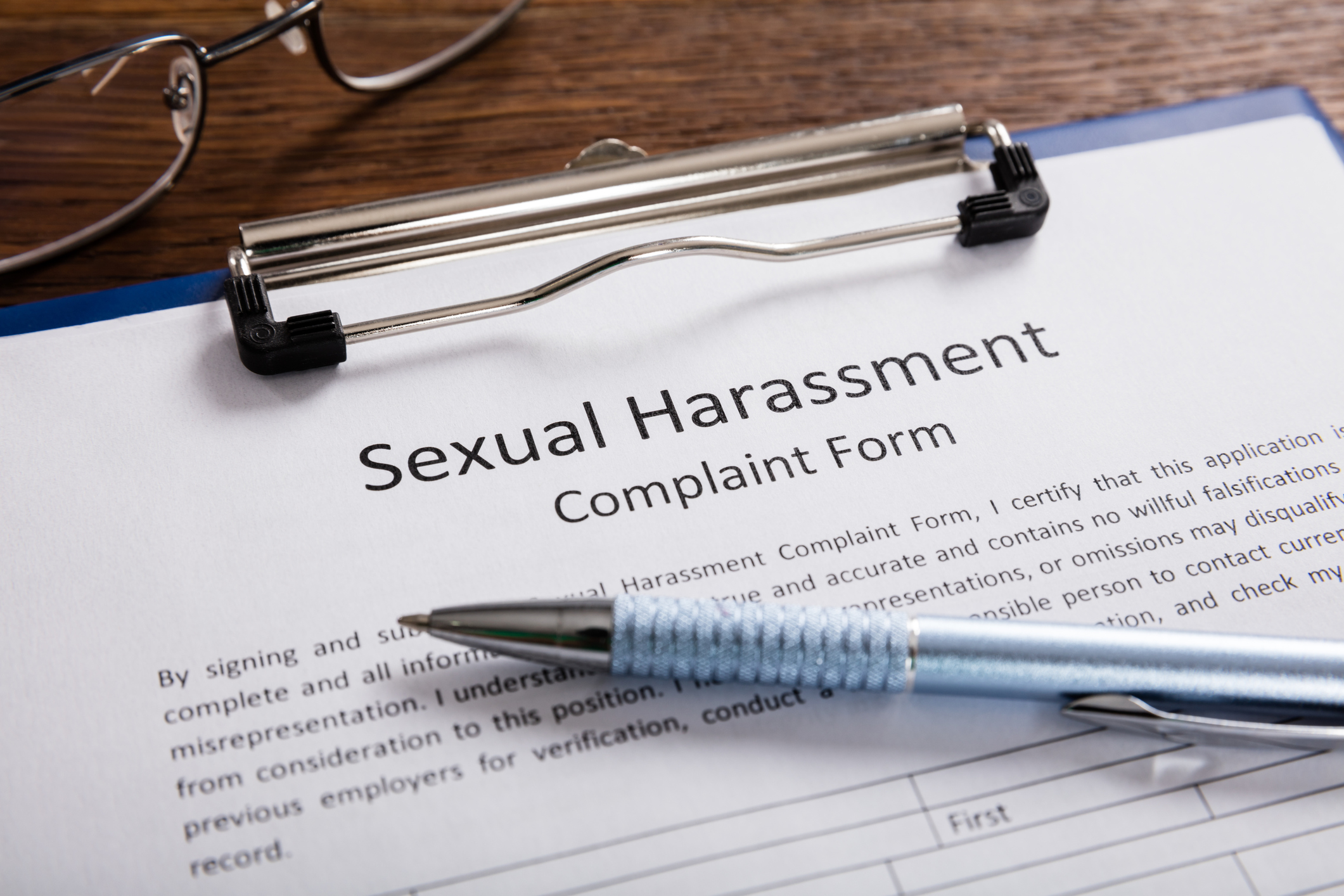 Anti-Harassment Legislation: Compliant Form