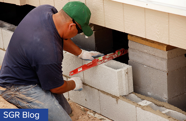 Underpinning - extension of the foundation of one's property